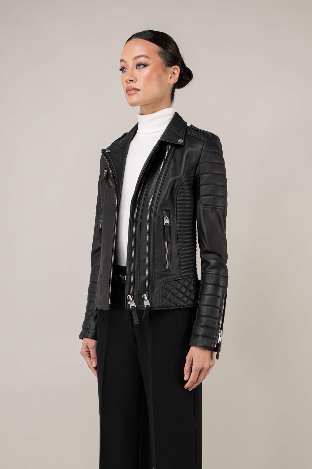 Kay Michaels 3.0 Leather Jacket (Woman)