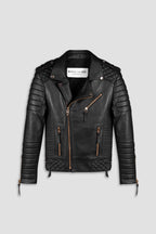 Kay Michaels 2.0 Leather Jacket Gold Hardware Tall (Man)