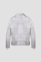 Kay Michaels 2.0 Tall: Iced Leather Jacket  (Man)