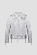 Kay Michaels 2.0 Tall: Iced Leather Jacket (Woman)