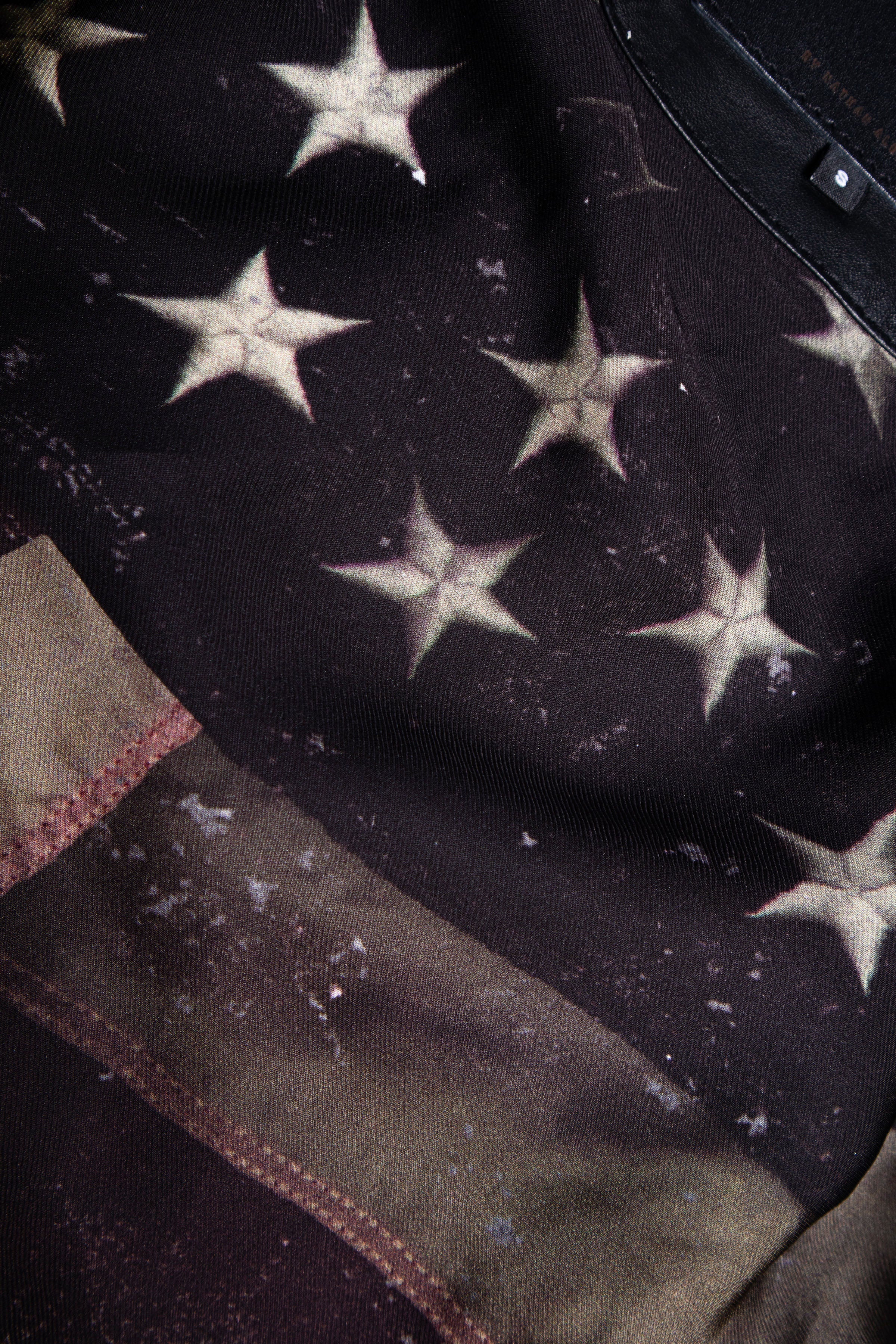 Kay Michaels Tall: Old Glory Leather Jacket (Woman)