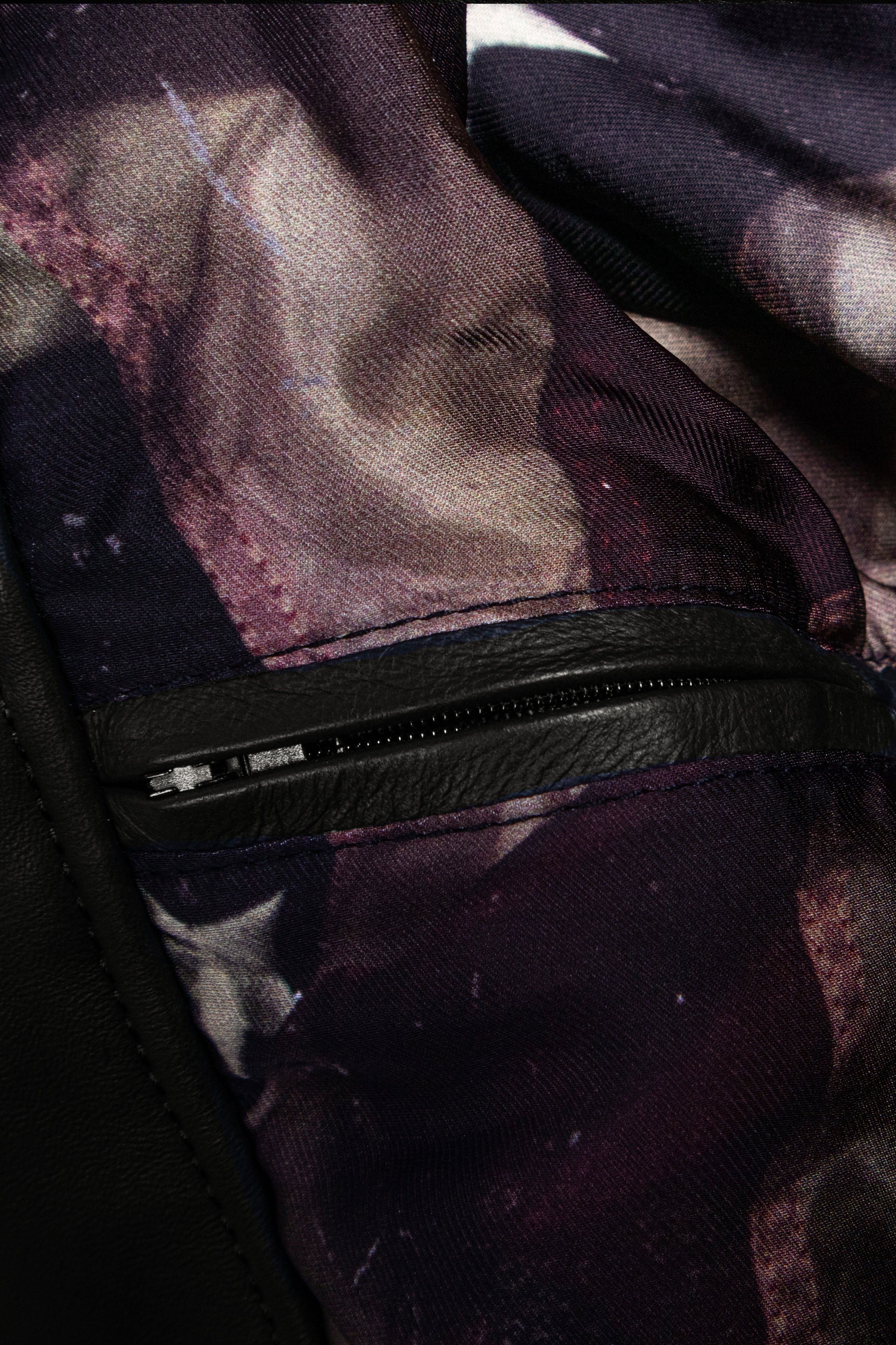 Kay Michaels Tall: Old Glory Leather Jacket (Woman)