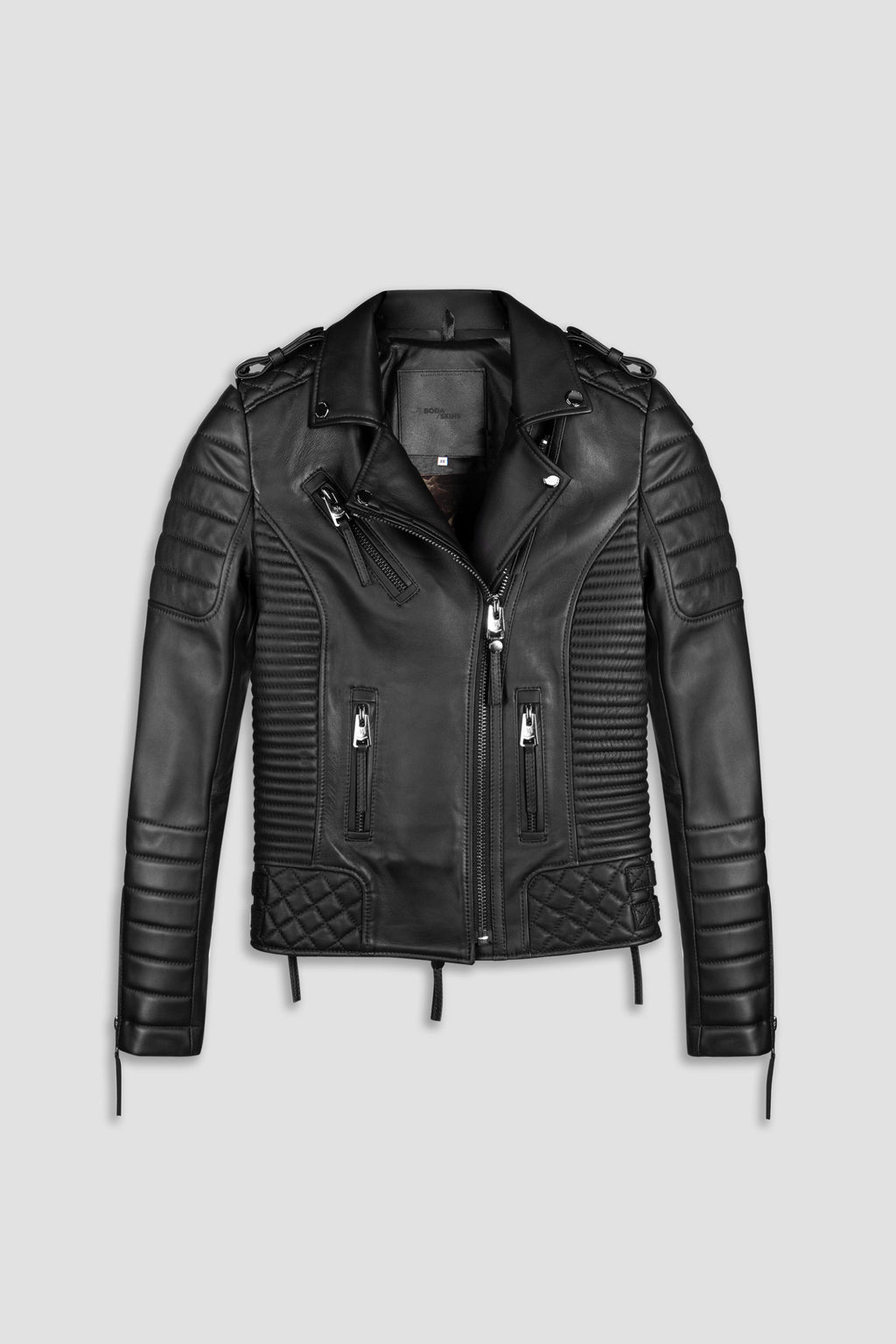 Kay Michaels Tall: Old Glory Leather Jacket (Woman)