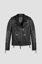 Kay Michaels Tall: Old Glory Leather Jacket (Woman)