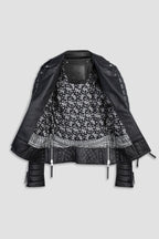 Kay Michaels Tall: Paisley Leather Jacket  (Woman)