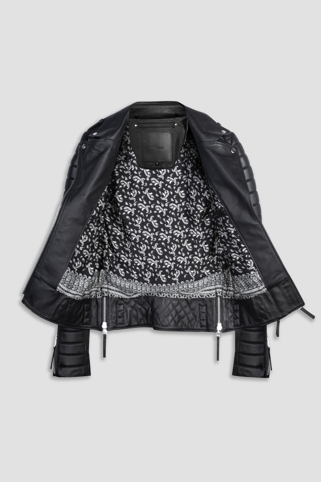 Kay Michaels: Paisley Leather Jacket  (Woman)