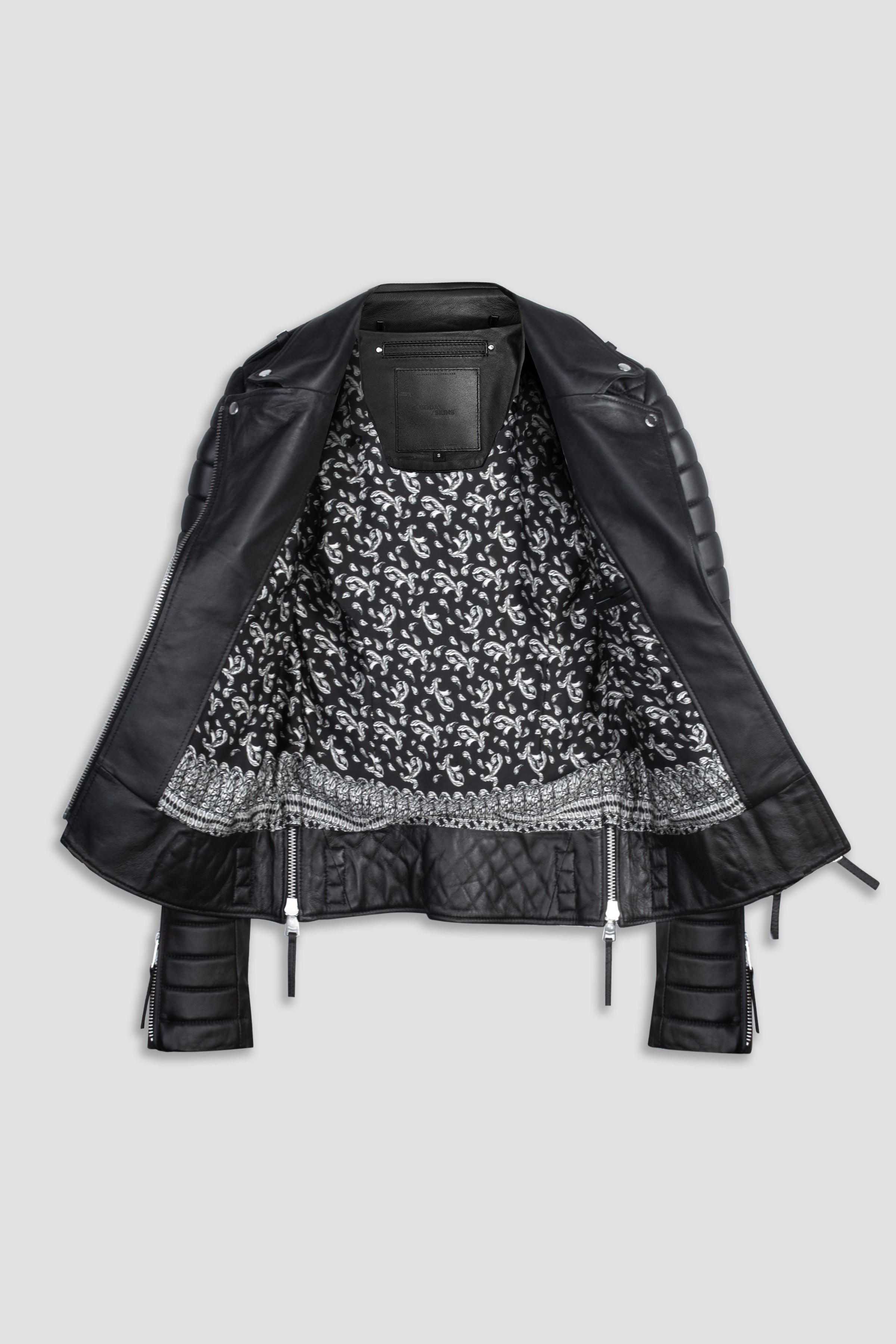 Kay Michaels: Paisley Leather Jacket  (Woman)