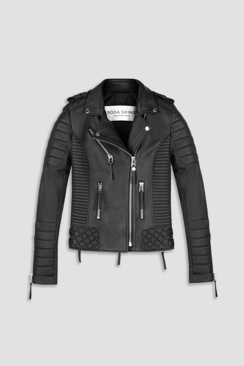 Kay Michaels 2.0 Tall Leather Jacket (Woman)