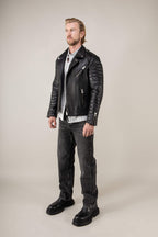 Kay Michaels: V Fit Leather Jacket