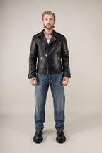 Kay Michaels: V Fit Leather Jacket