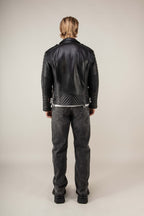 Kay Michaels: V Fit Leather Jacket Tall