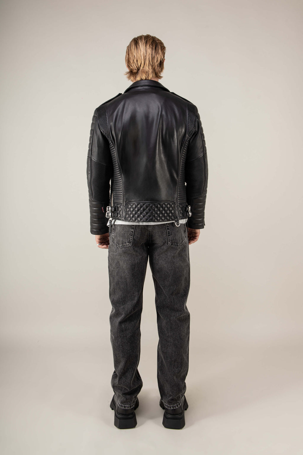 Kay Michaels: V Fit Leather Jacket