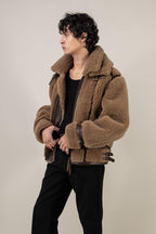 Kodiak Brown Shearling Jacket (Man)