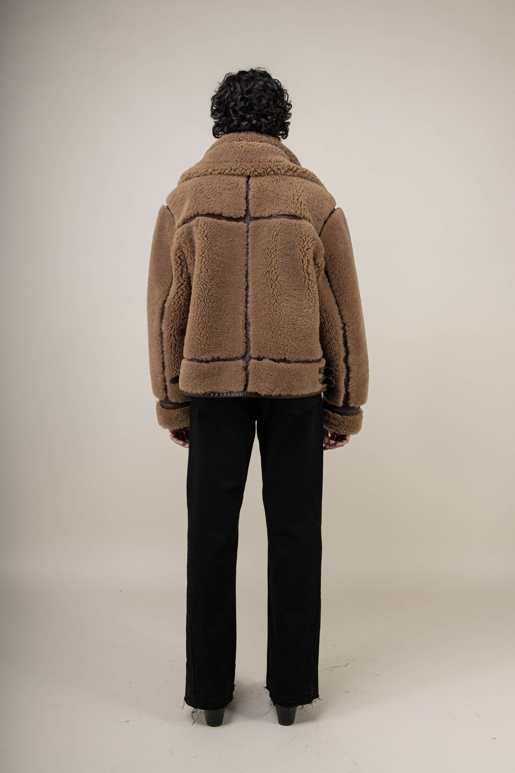 Kodiak Brown Shearling Jacket (Man)