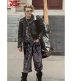 Kate Mckinnon Ghostbusters Vintage Black Leather Biker Jacket