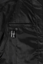 Women's Quilted Nappa Leather Gilet Black - SAMANTHA