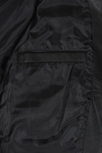 Women's Soft Black Leather Biker Jacket - Emma YKK Zip