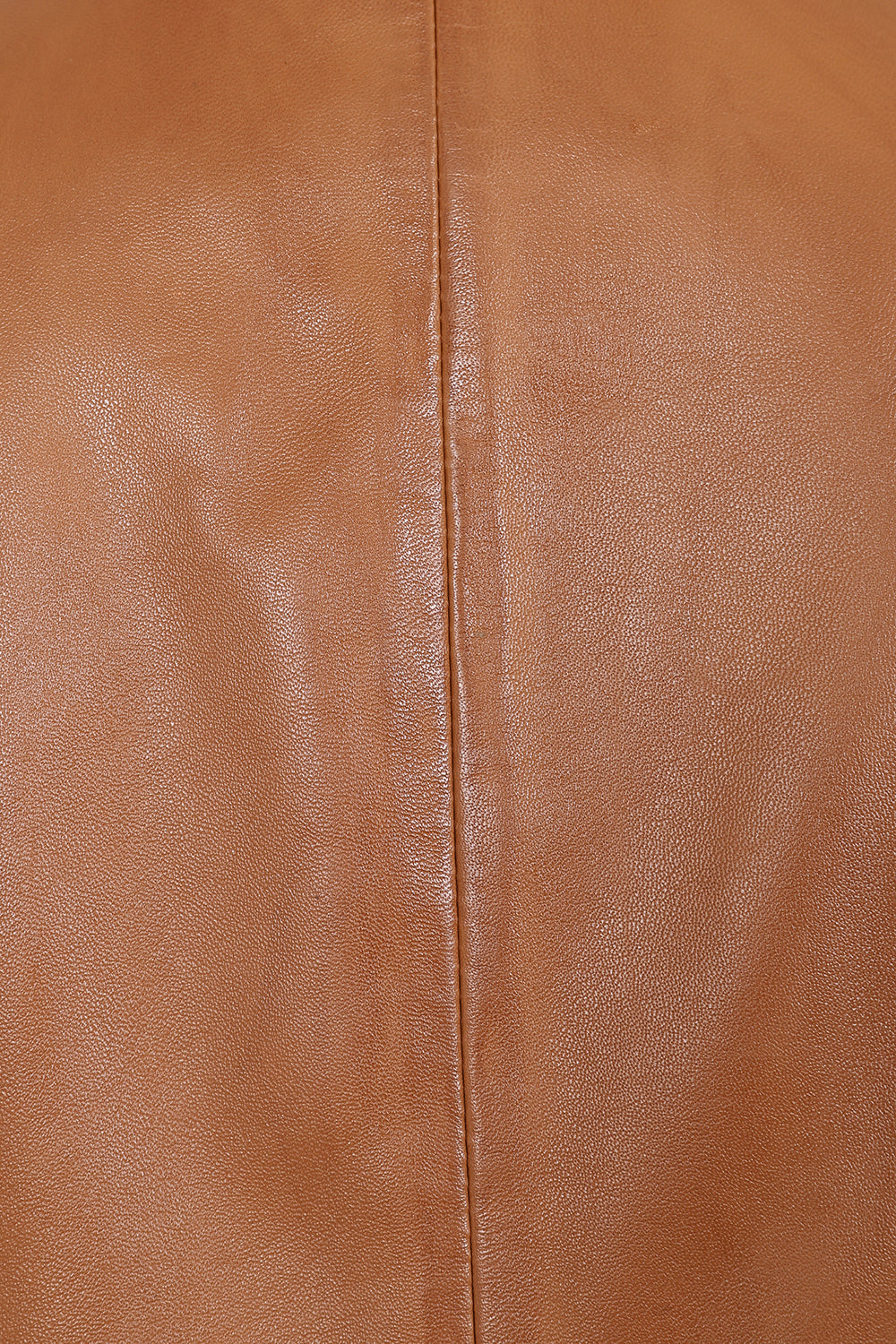 DEBBIE Classic Nappa Leather Jacket - Women's Tan Real Leather