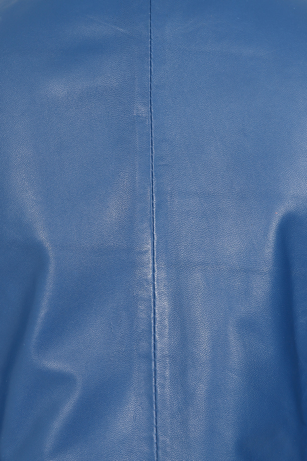DEBBIE Classic Royal Blue Nappa Leather Jacket Women's