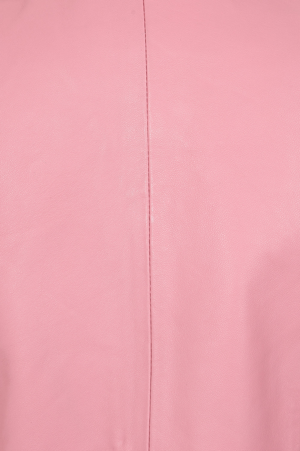 Women's Soft Pink Nappa Leather Jacket - Classic Fitted Design