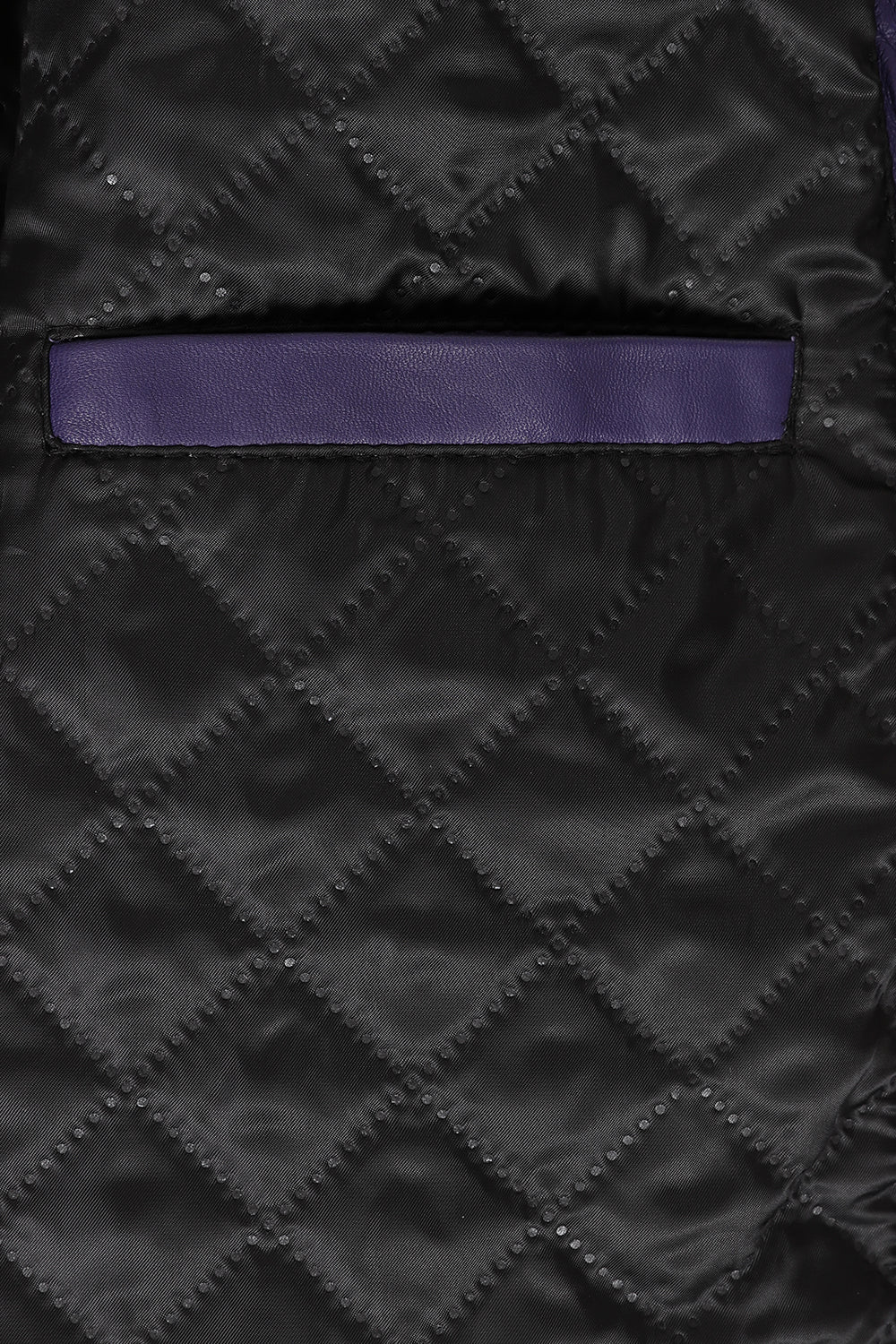 Women's Quality Purple Leather Hip Length Coat with Fur Trimmed Detachable Hood - 'CARLA'