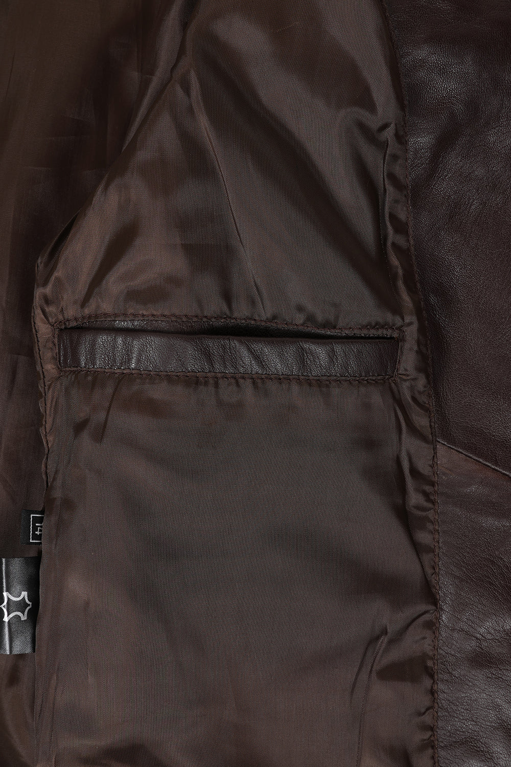 Katherine Soft Nappa Leather Biker Jacket Brown - Women's