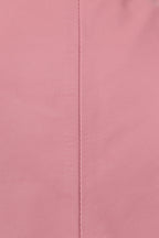 Women's Pink Nappa Leather Jacket Classic Fitted - LIZZY