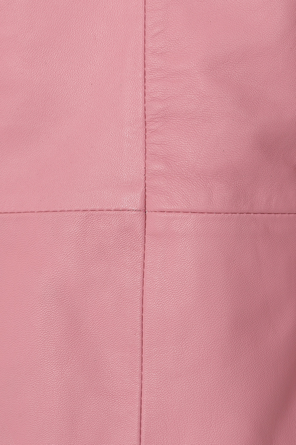 Women's Pink Nappa Leather Jacket Classic Fitted - LIZZY