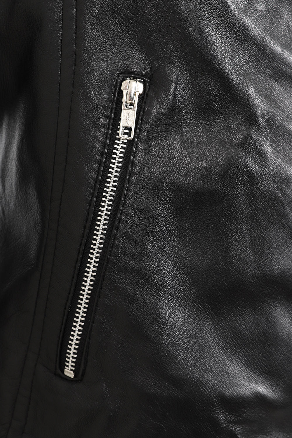 ROSIE Women's Black Luxury Nappa Leather Biker Jacket
