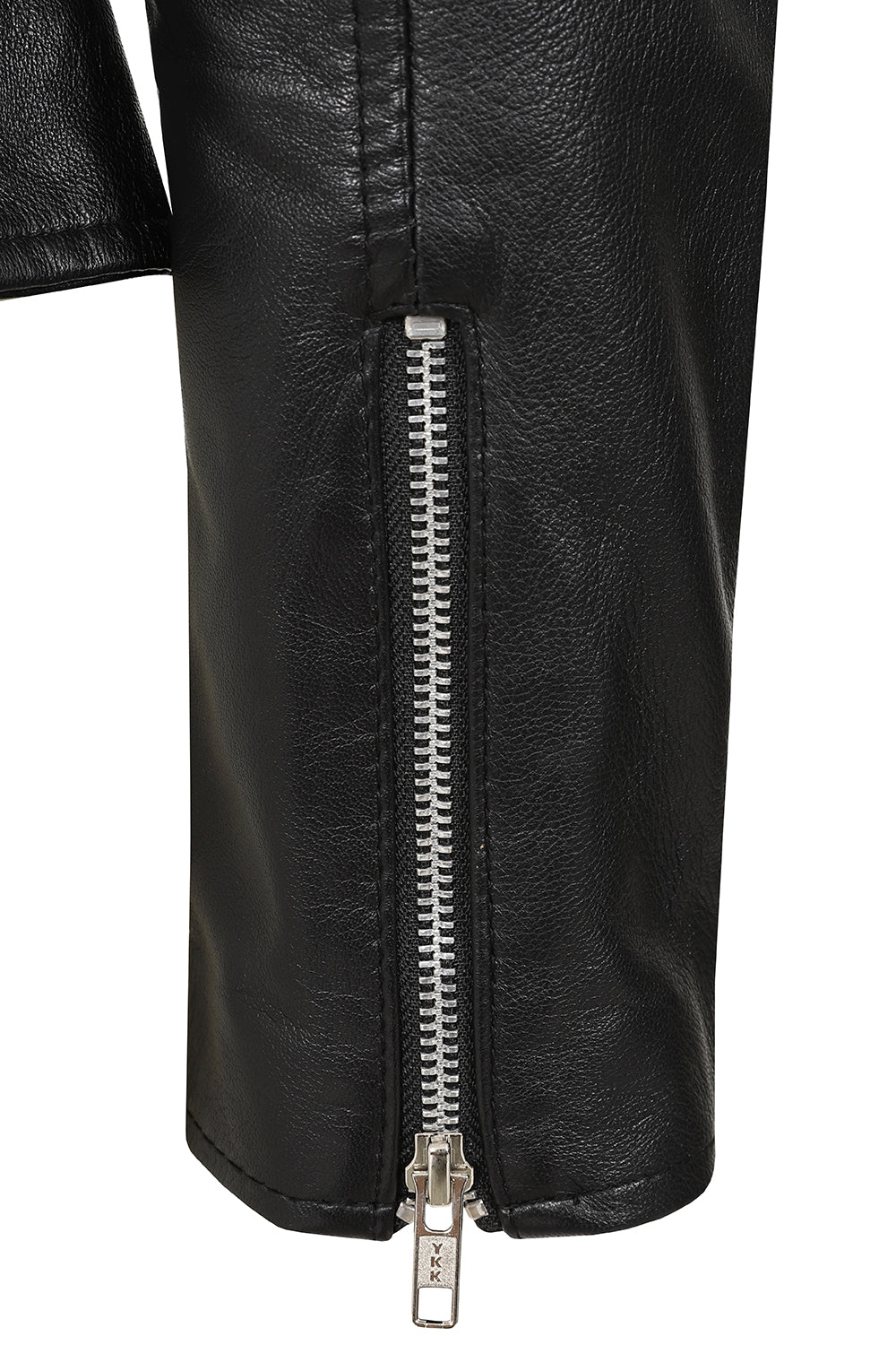 ROSIE Women's Black Luxury Nappa Leather Biker Jacket