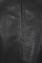 DEBBIE Classic Black Nappa Leather Jacket Women - YKK Zip