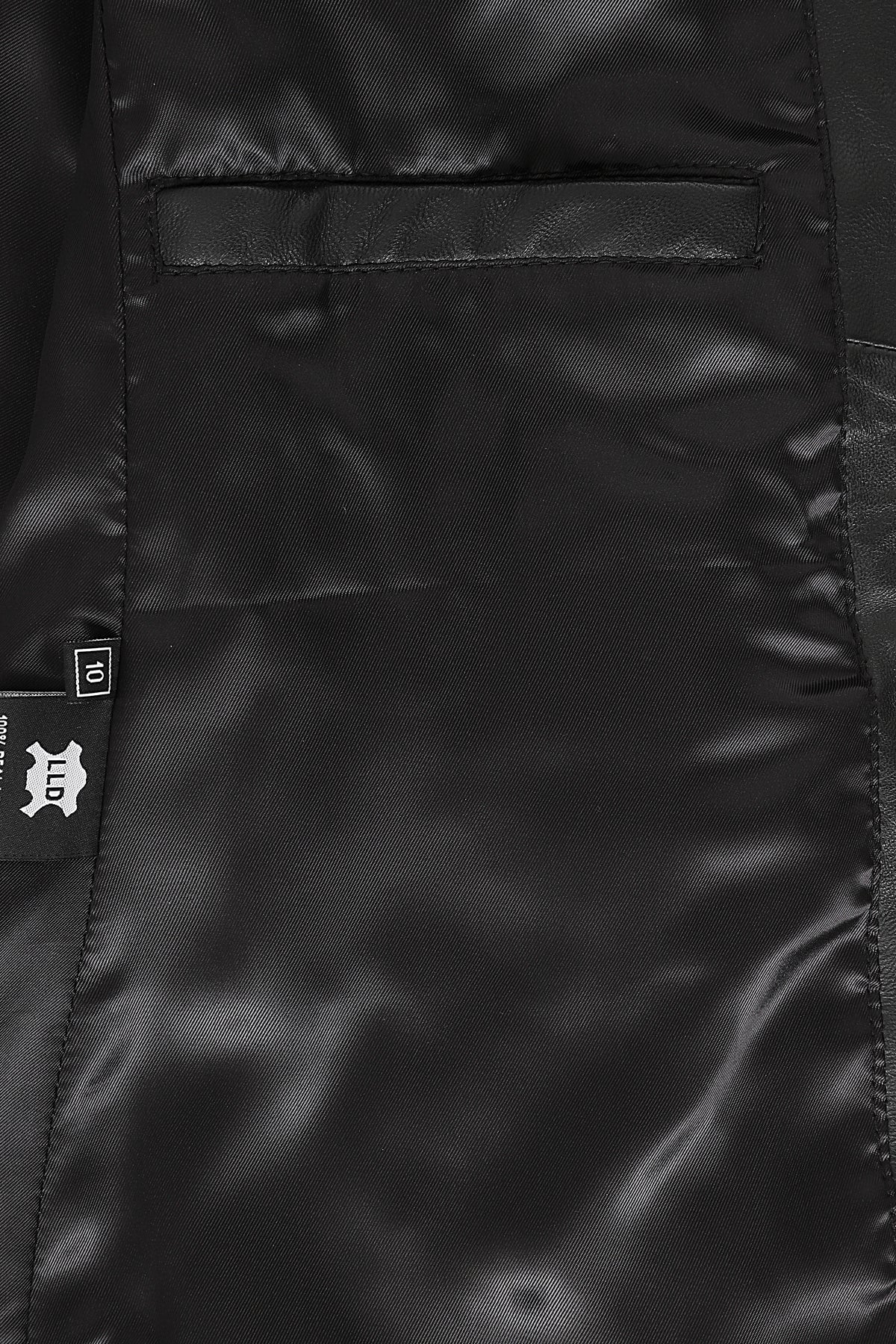 DEBBIE Classic Black Nappa Leather Jacket Women - YKK Zip