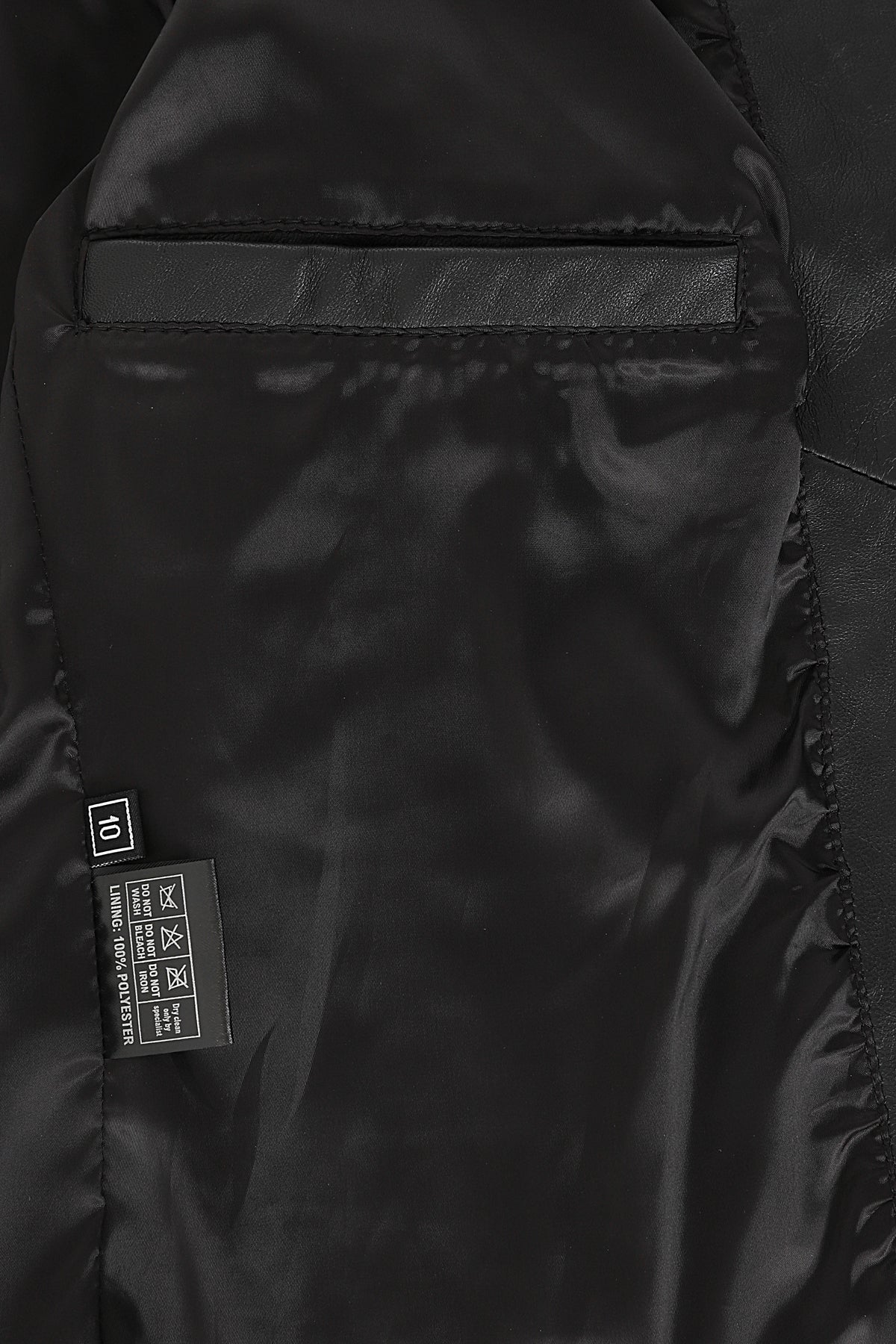 ELLIE Soft Lamb Nappa Leather Jacket - Quilted Collarless Design