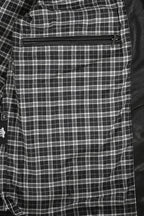 Lee Men's Rubbed Brown Genuine Leather Biker Jacket Slim Fit