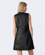 Selene Leather Dress