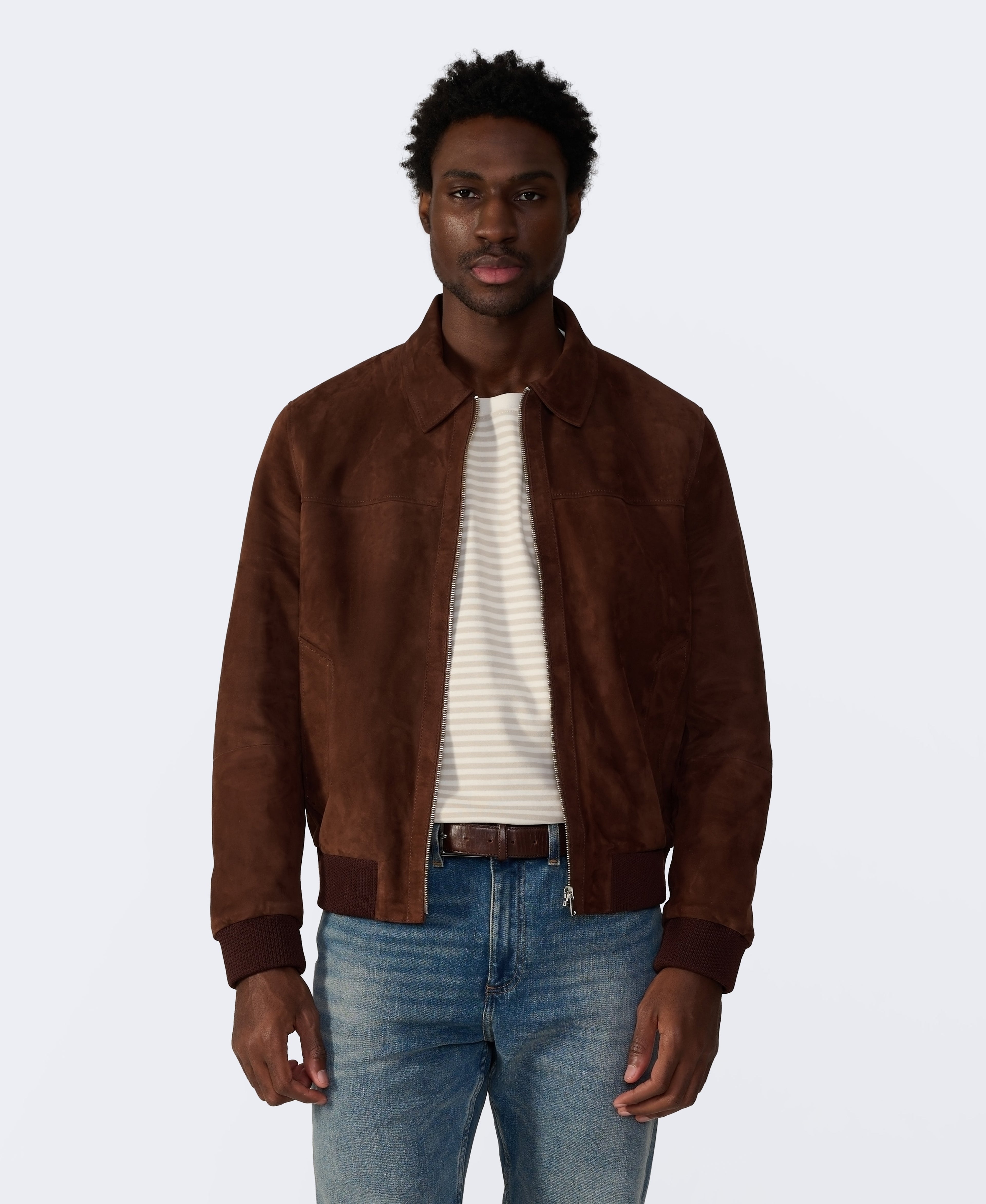 Freddie Suede Jacket