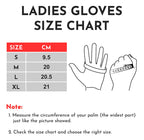 Women Leather Gloves with Thermal Lining