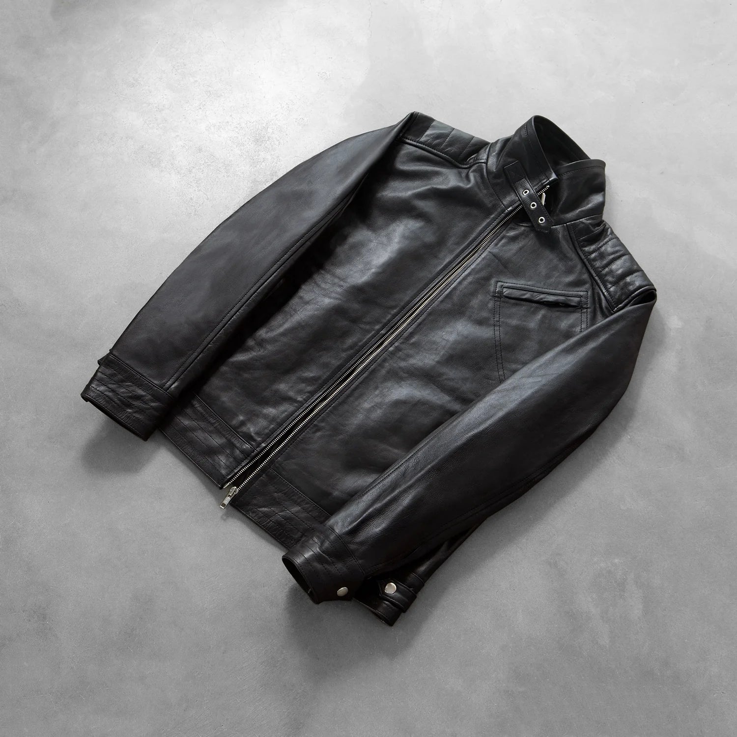 [FS] Legacy Black Leather Biker Jacket