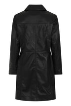 DONNA Macy Women's ¾ Length Lamb Nappa Leather Coat - 3 Colors
