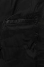 ALMA Black Lamb Nappa Leather Biker Jacket - Stand Up Collar