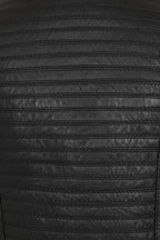 SUZY Women's Genuine Nappa Leather Biker Jacket - Black