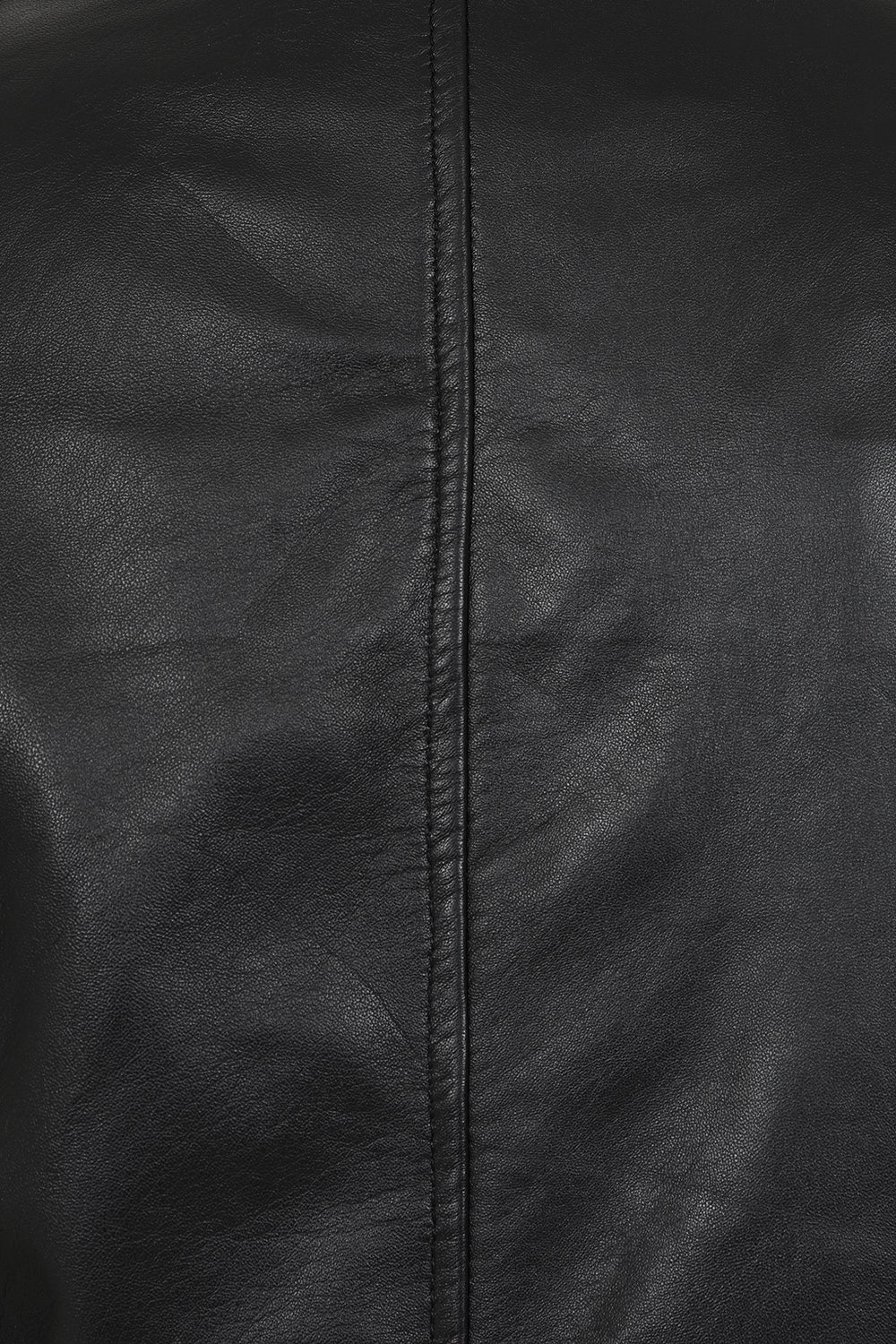 Women's Black Nappa Leather Rock Chic Jacket Red Lining - Tatiana 1