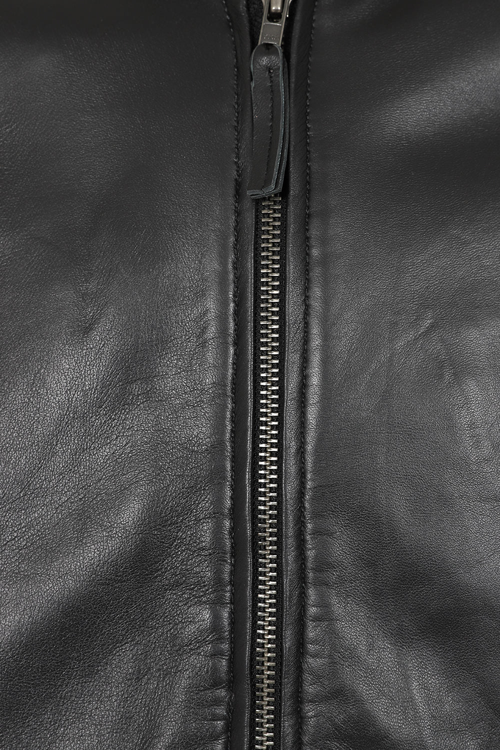 BARRY Men's Classic Black Nappa Leather Bomber Jacket - Luxury