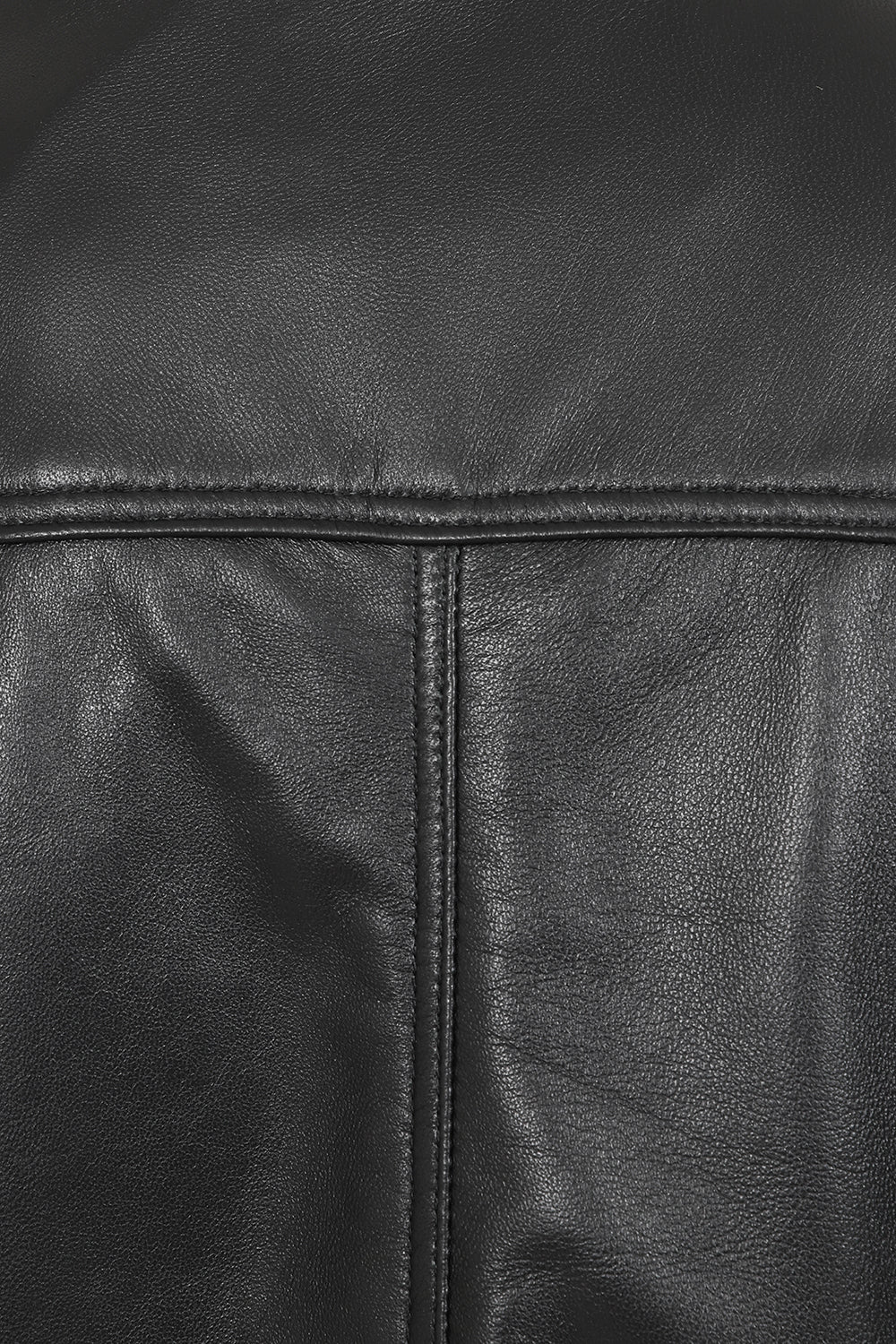 BARRY Men's Classic Black Nappa Leather Bomber Jacket - Luxury