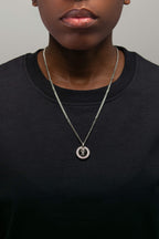 MODULAR SKULL PENDANT + CHAIN (WOMAN)