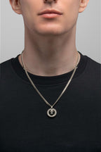 MODULAR SKULL PENDANT + CHAIN