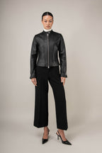 Moto Racer Leather Jacket