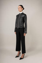 Moto Racer Leather Jacket