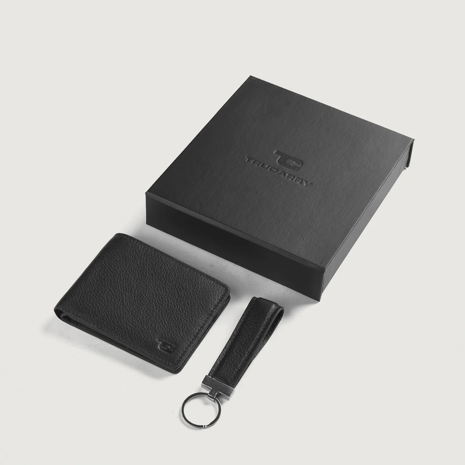 Marvin Black Leather Gift Set