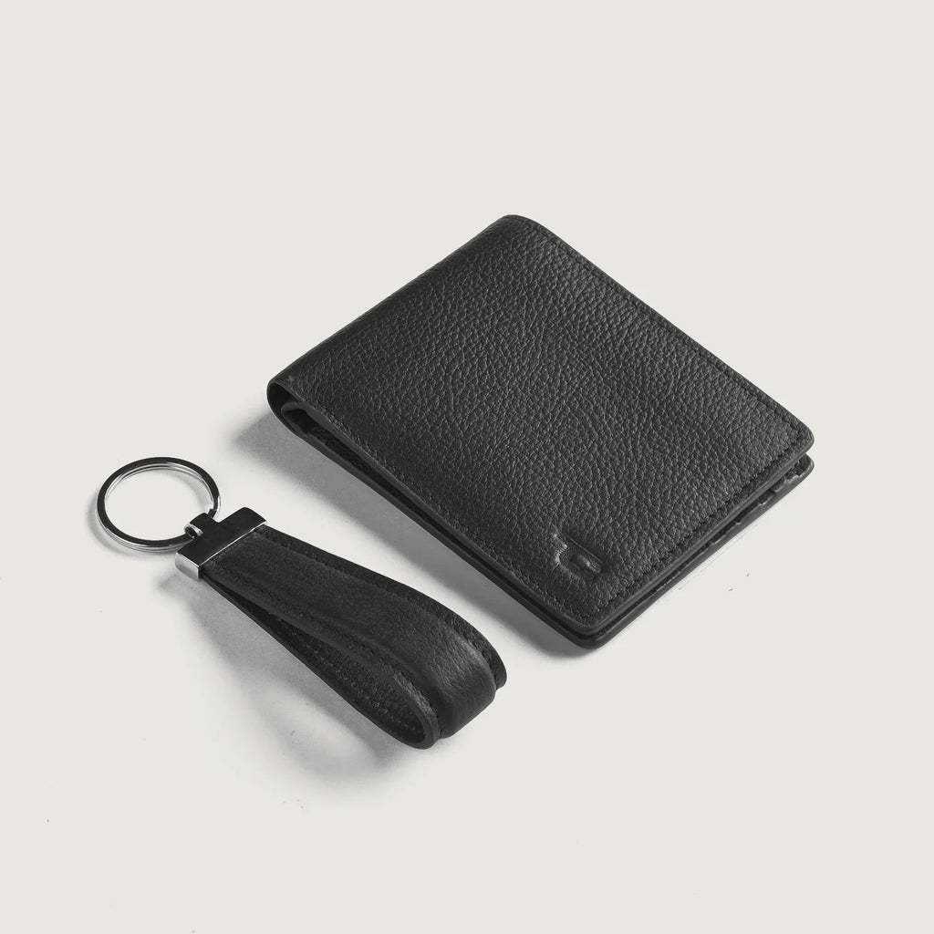 Marvin Black Leather Gift Set